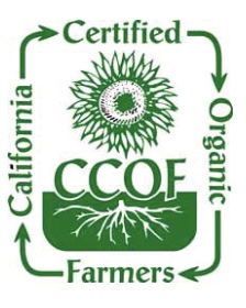 CCOF Certified Organic